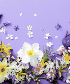 Soft spring lilacs - Luncheon Napkin