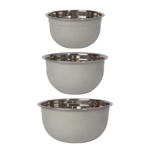 Set/3 Mixing Bowls Fog