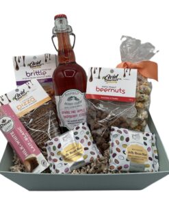 Sparkling & Sweets, Nuts & Chocolate Gift Basket