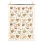 Tea Garden Tea Towel-20x28"L