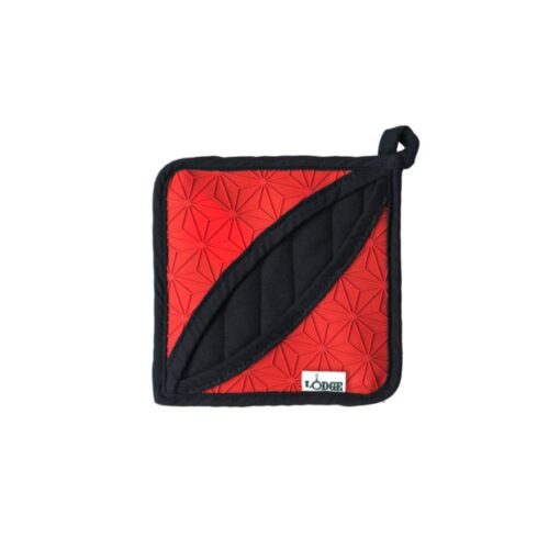 Lodge Silicone Trivet Holder Red