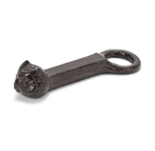 Cast Iron Bottle Opener Owl Dk Brown