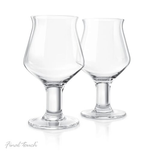 Final Touch Cider Glasses 2Pc