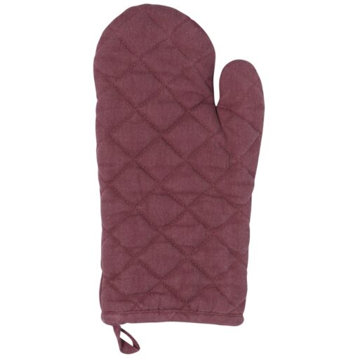 Oven Mitts S/2 Heirloom Wine