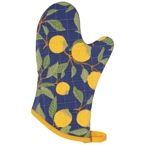 Oven Mitts Lemons Pair