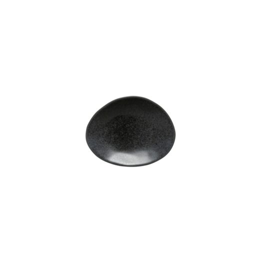 Livia Matte Black Oval Bread Plate