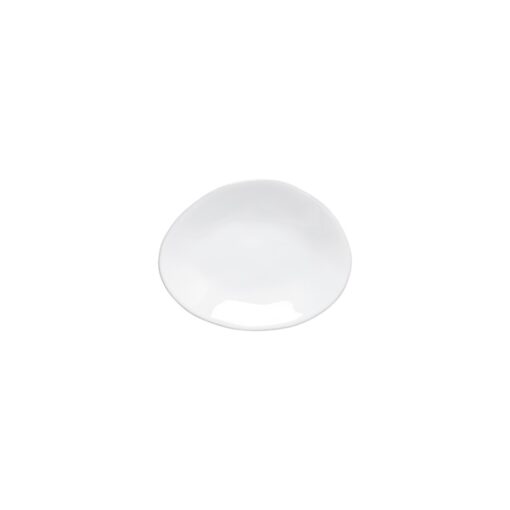 Livia White Oval Bread Plate