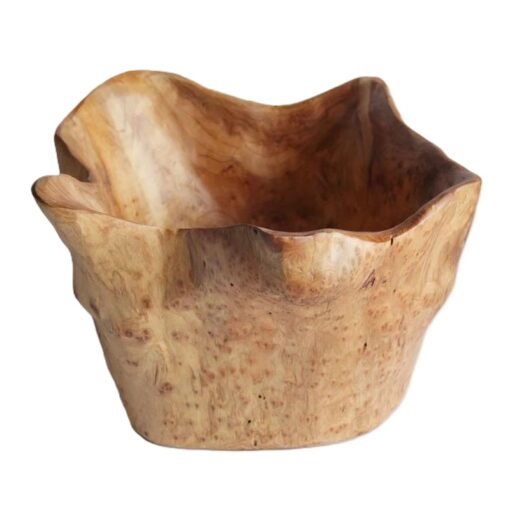 Wooden High/Wide Bowl - medium (10-11"/8")