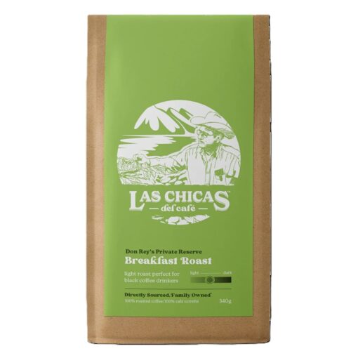 Las Chicas Breakfast whole Beans 340gm