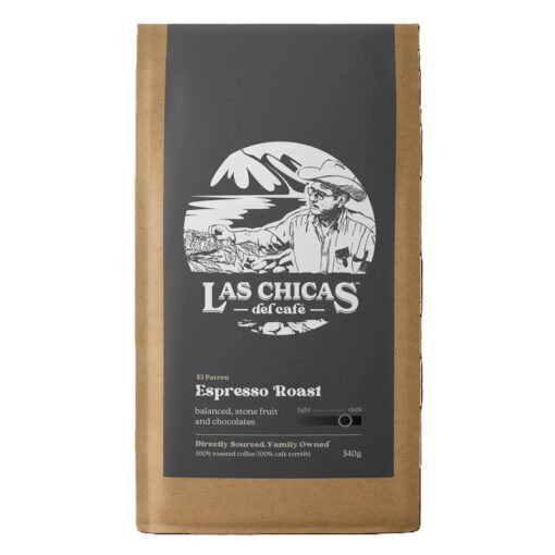 Las Chicas Espresso, whole bean 340 gm