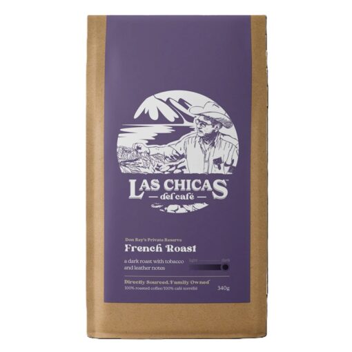 Las Chicas French Roast Whole Bean 340 gm