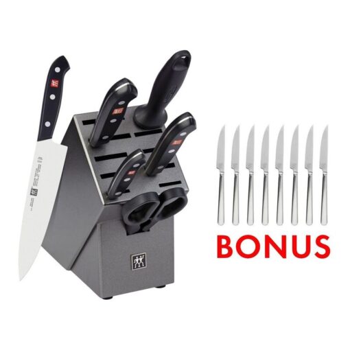 Zwilling Tradition 7PC Set w/8 steak knives