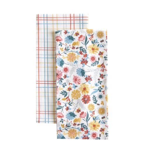 Cottage Garden Dish Towel s/2
