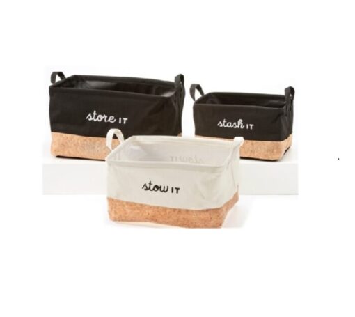 Stash Stow Store Totes S/3
