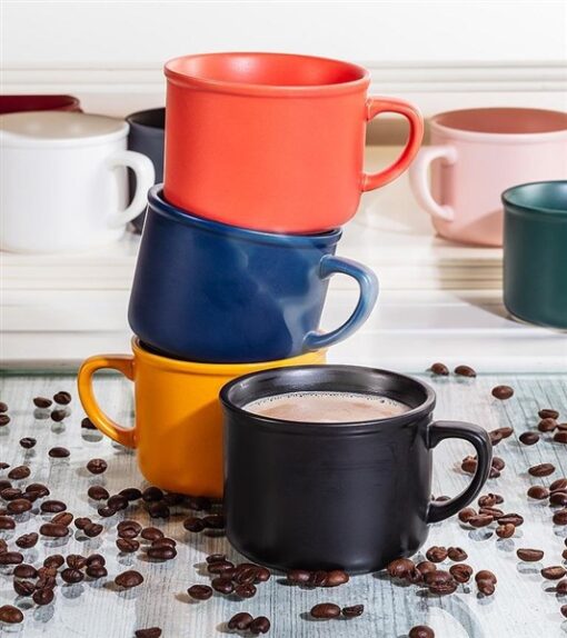 Classic Matte Cappuccino Cup - Image 2