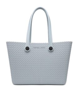 Carrie All Textured Versa Tote w/interchangeable grey straps
