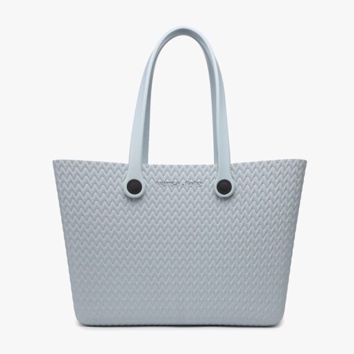 Carrie All Textured Versa Tote w/interchangeable grey straps