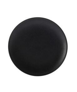 Mw Caviar Coupe Plate 27Cm Black