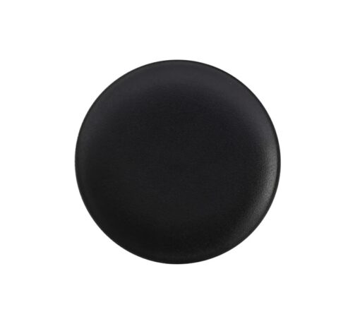 Mw Caviar Coupe Plate 27Cm Black