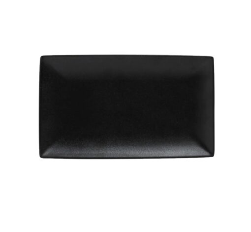 Mw Caviar Rect Platter Lg Black