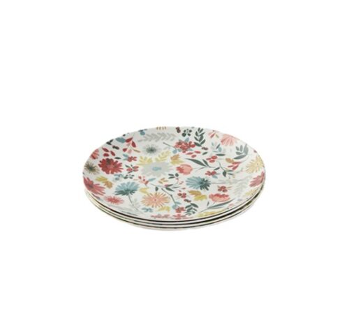 Cottage Garden Plates s/4
