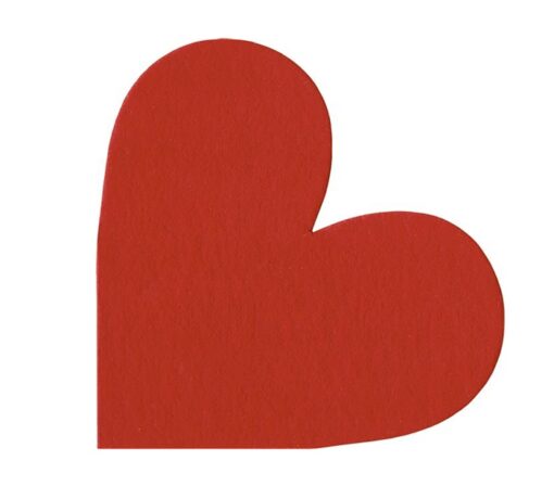 Heart - Silhouette Airlaid Napkin