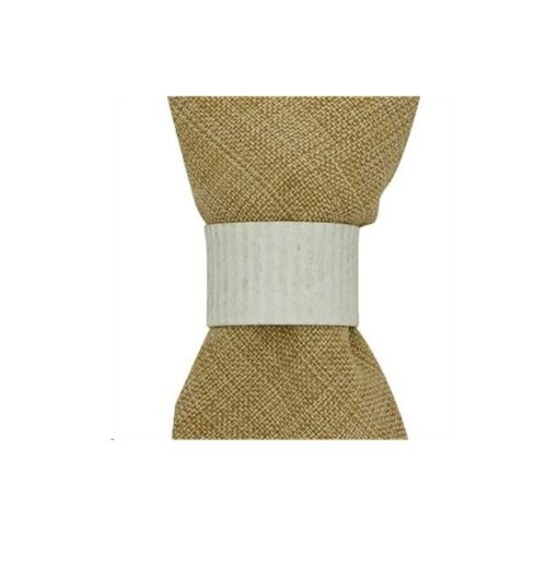 Napkin Ring Crimped Cream
