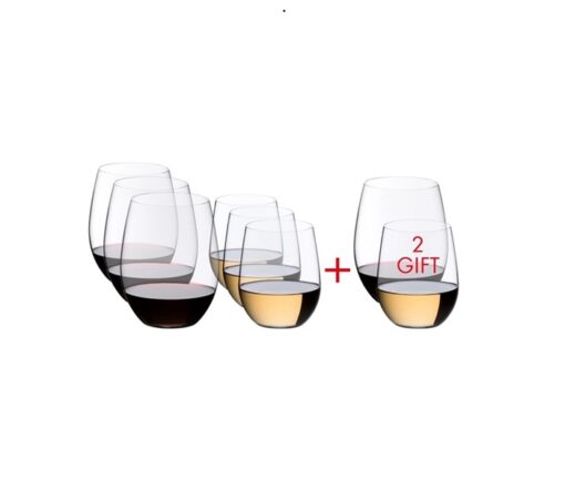 Riedel "O" Pay 6 Get 8 Red & White Mix