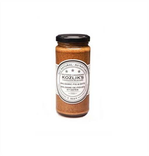 Kozlik's Balsamic Figs & Dates Mustard