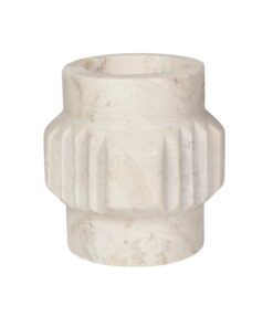 Altis Travertine Candle Holder