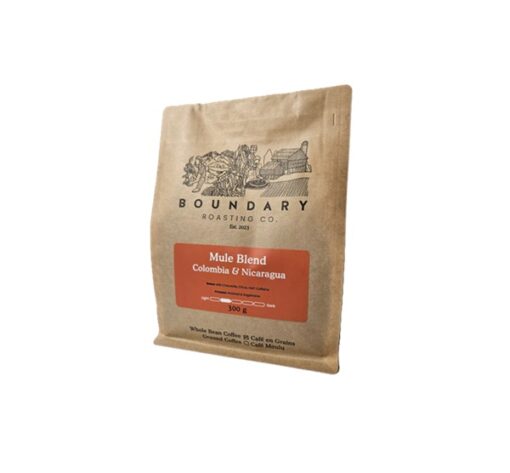 Boundary Coffee Colombia & Honduras Mule Blend Half Caf 300gm