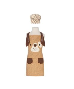 Dog Daydream Kids Apron & Hat Set