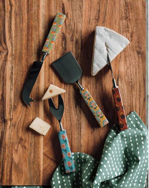 Mosaic Cheese Knives s/4 - Image 2