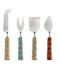 Mosaic Cheese Knives s/4
