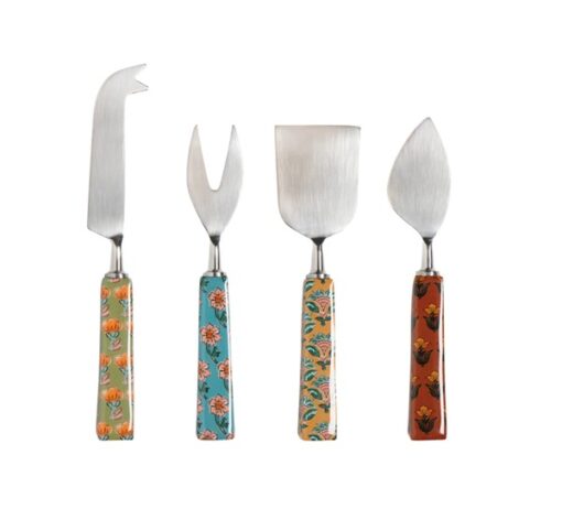 Mosaic Cheese Knives s/4