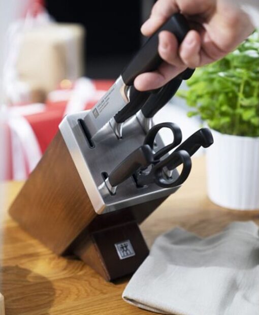 Zwilling 7PC **** Self Sharpening Set w/Porterhouse Steak Knives - Image 2