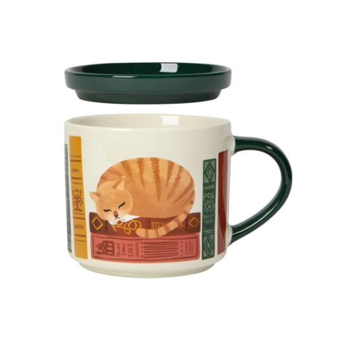 Book Club Mug with Lid