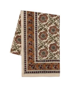 Alternative view of Elysian Block Print Tablecloth 60"x90"