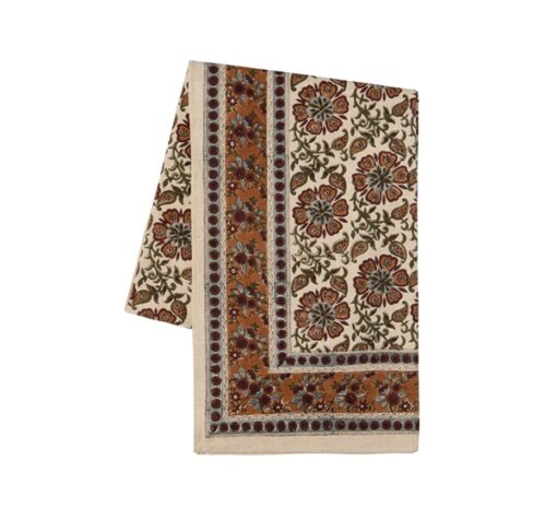 Elysian Block Print Tablecloth 60"x90" - Image 2