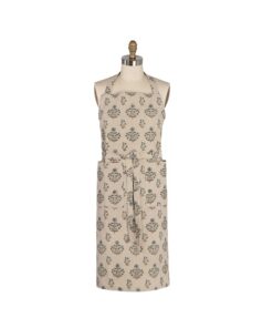 Salvia Block Print Apron
