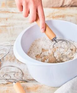 Alternative view of Laib & Seele Dough Whisk 2 Loop