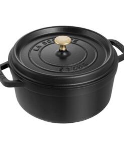 Staub La Cocotte Cocotte Round Black 5.25L