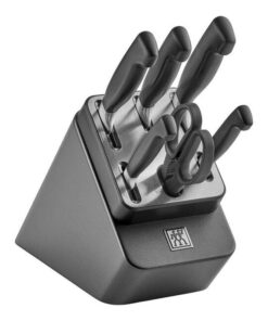 ZWILLING FOUR STAR Knife block set anthracite 7
