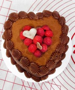 Alternative view of Heart Pan - 6 in x 3 in