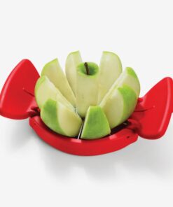 Alternative view of Flapple - Fold Flat Apple Slicer Red