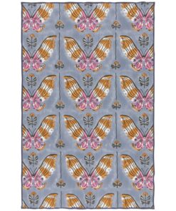 Aurora Block Print Dishtowel