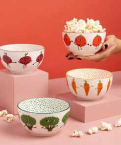 Alternative view of Funny Food Bowls Set of 4 Assorted