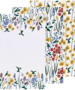 Hummingbird Baker's Floursack Set of 3 Assorted