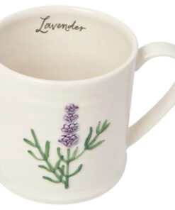 Alternative view of Lavender Embossed Mug