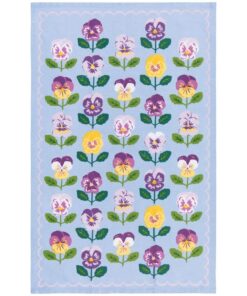 Pansy Dishtowel